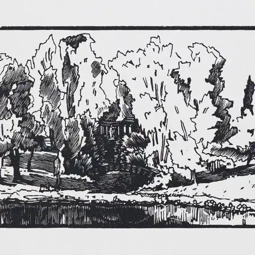 Painting 16 by Anna Ostroumova Lebedeva