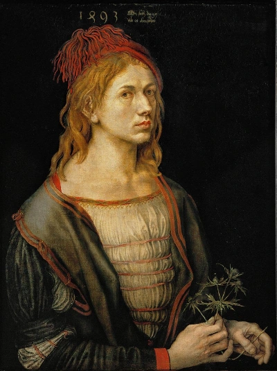 A self-portrait of Albrecht Dürer